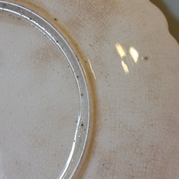 Antique 1907 Philip Boileau Lady Demure Collector Plate --Sterling China 8 3/8" - Picture 7 of 9